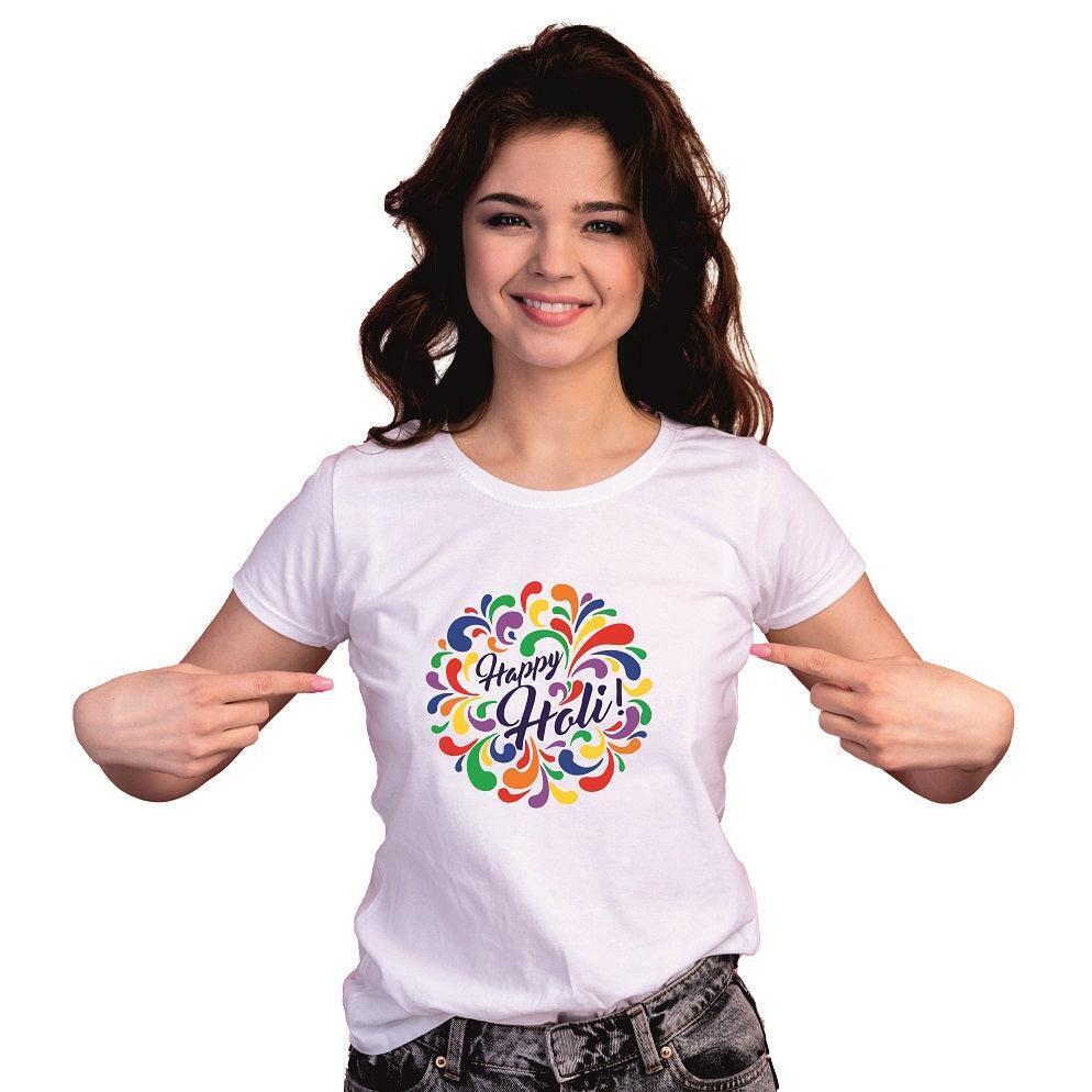 Happy Holi Tshirt For Holi Celebration